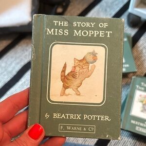 The Story of Miss Moppet by Beatrix Potter Book